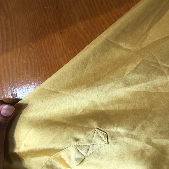 Zara Glod Satin Effect Shirt - Picture 13 of 13